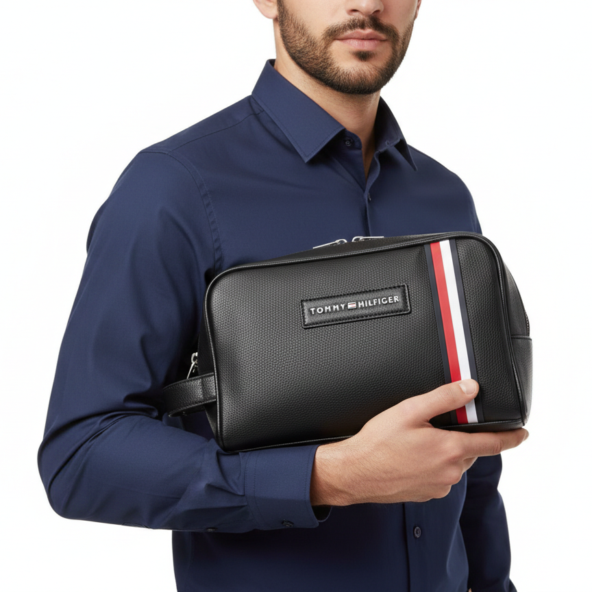 Tommy Hilfiger Blue Clutch Bag with Box 💼💙🎁