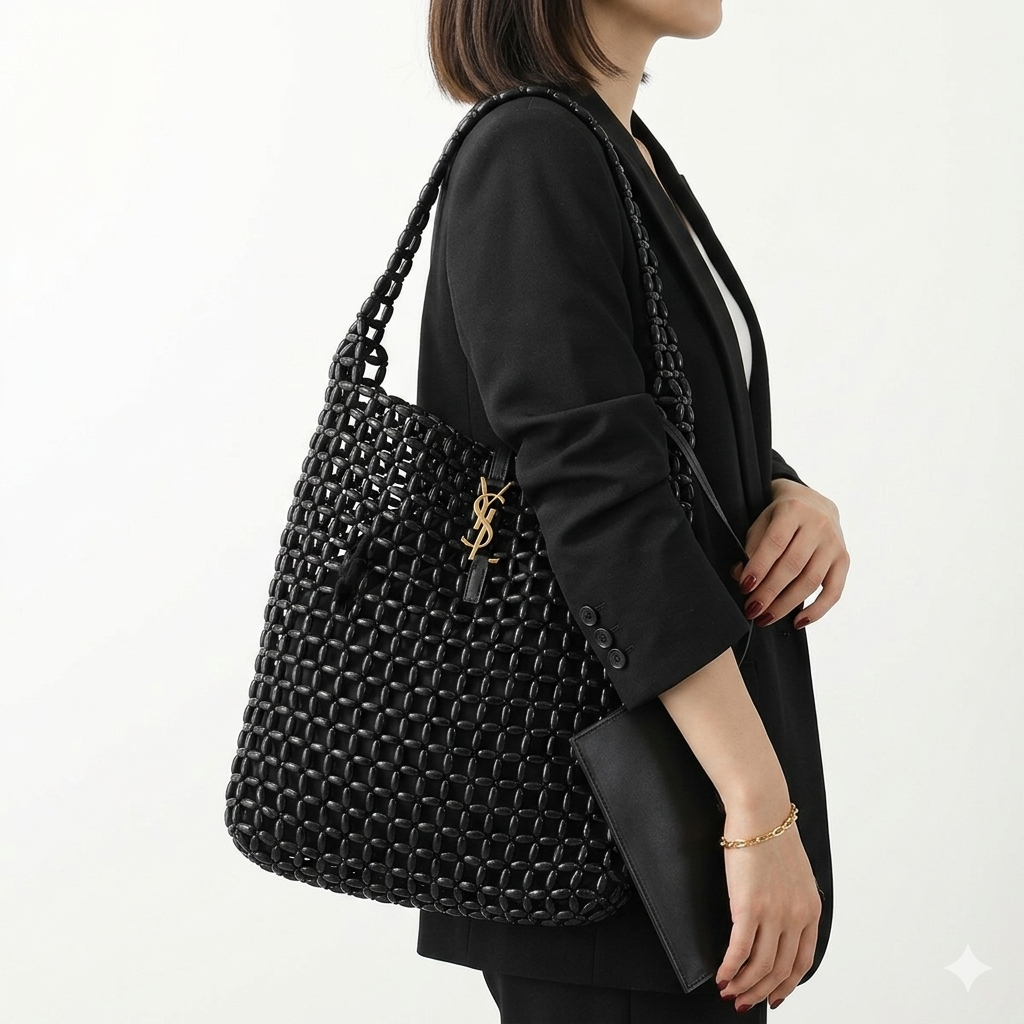YSL Chic City Bag: Black & Brown 👜🖤🤎