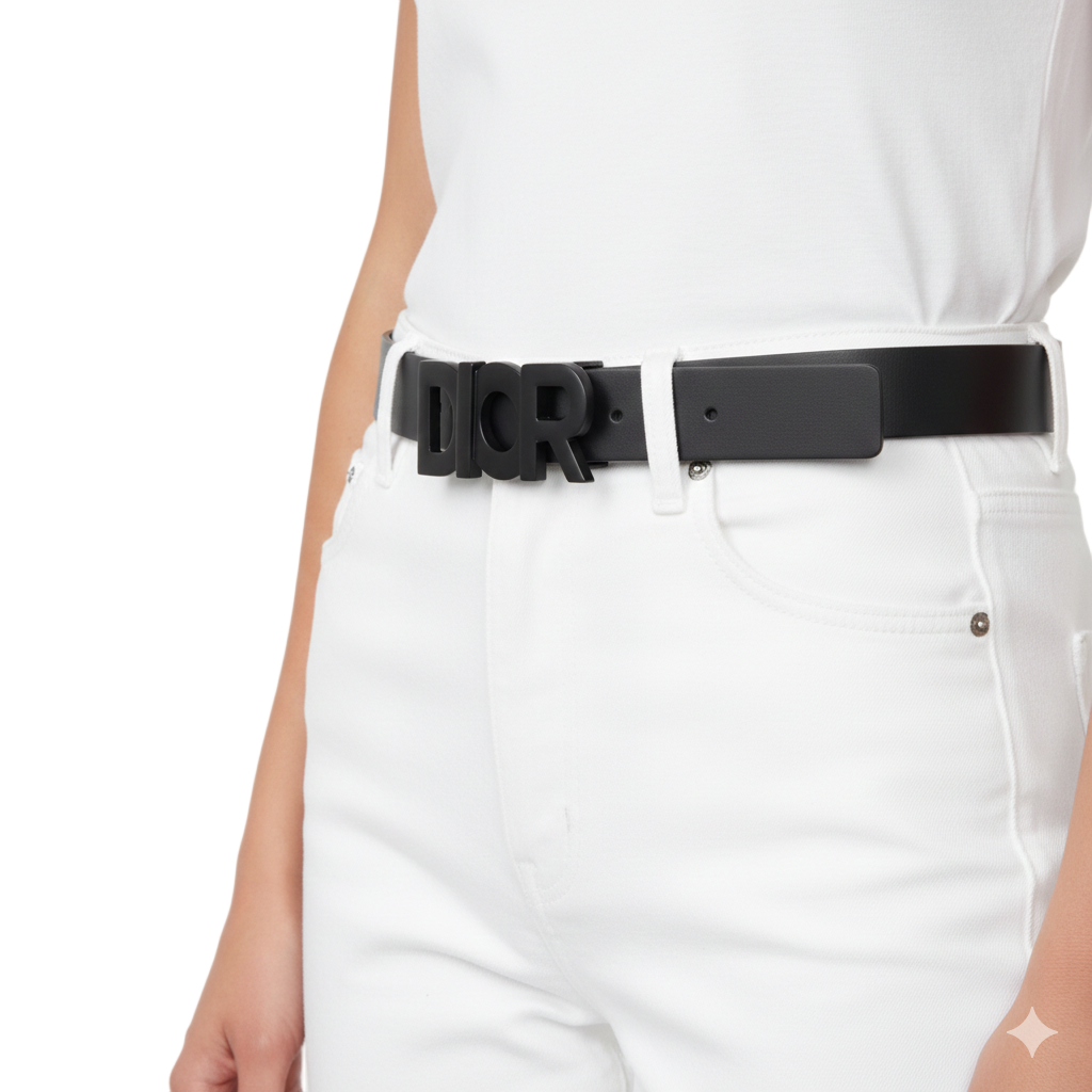 Christian Dior Elegant Belt Set 🖤🌟🎁