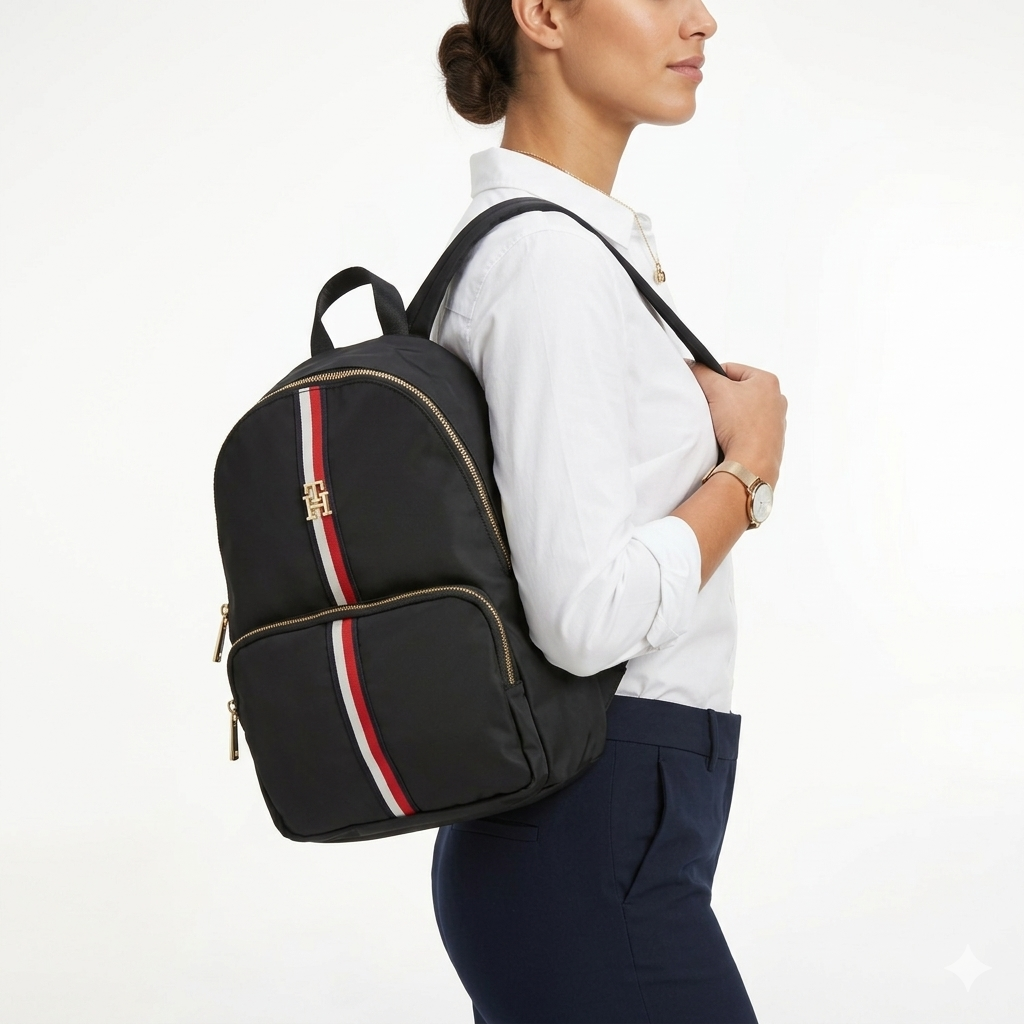 Tommy Backpack: Black & Blue Edition 🎒💙🖤