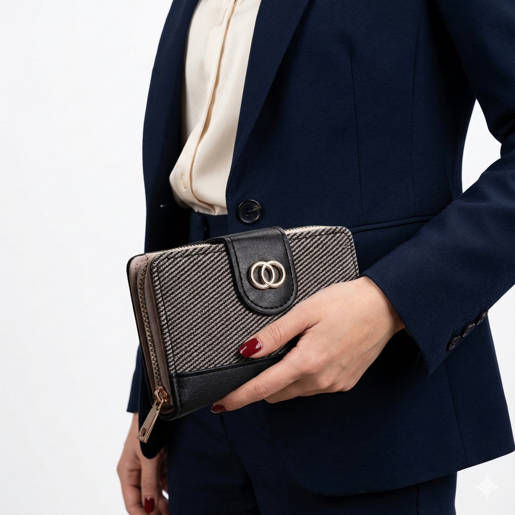 Classic Bi-Fold Wallet: Black & Brown Options 🖤🤎