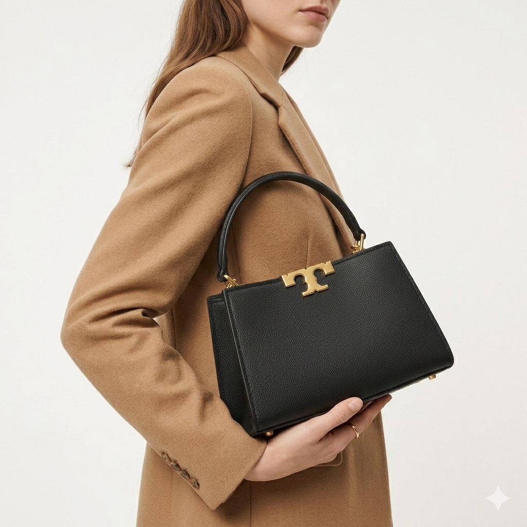 Tory Burch: Chic Black & Beige Crossbody 🖤👜✨