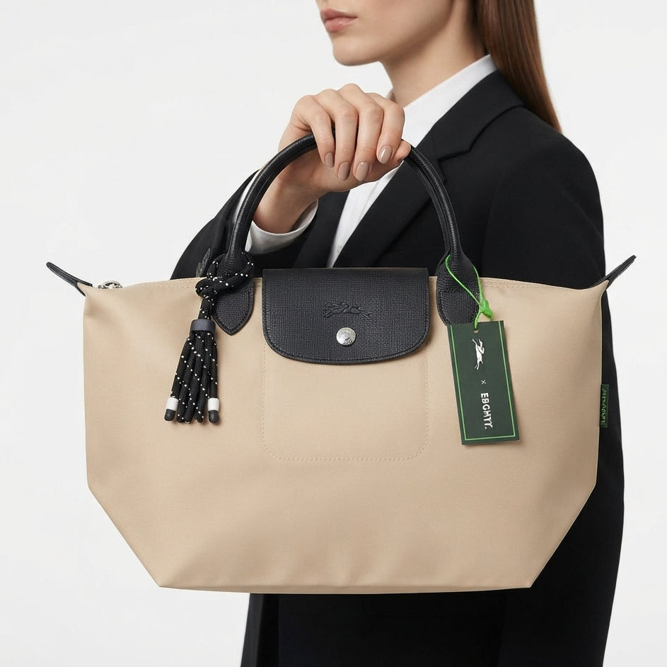 Longchamp Large Mirror Original Tote Bag