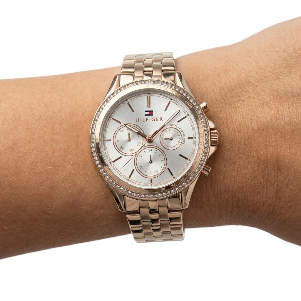 Tommy Hilfiger Two-Tone Watch ⌚✨ Gold & Silver