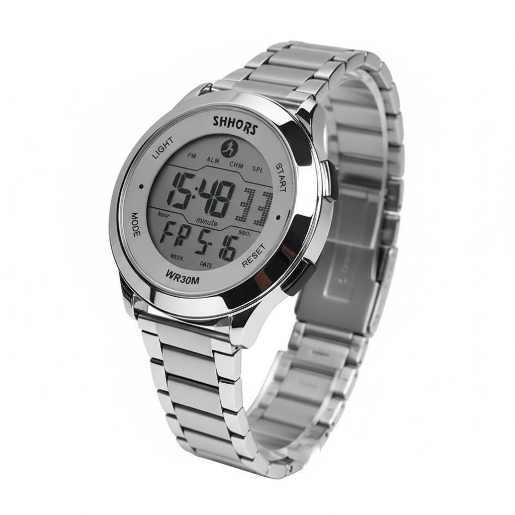 🚀 SHHORS Sport Digital Watch with Chronograph and WR30M ⏱️