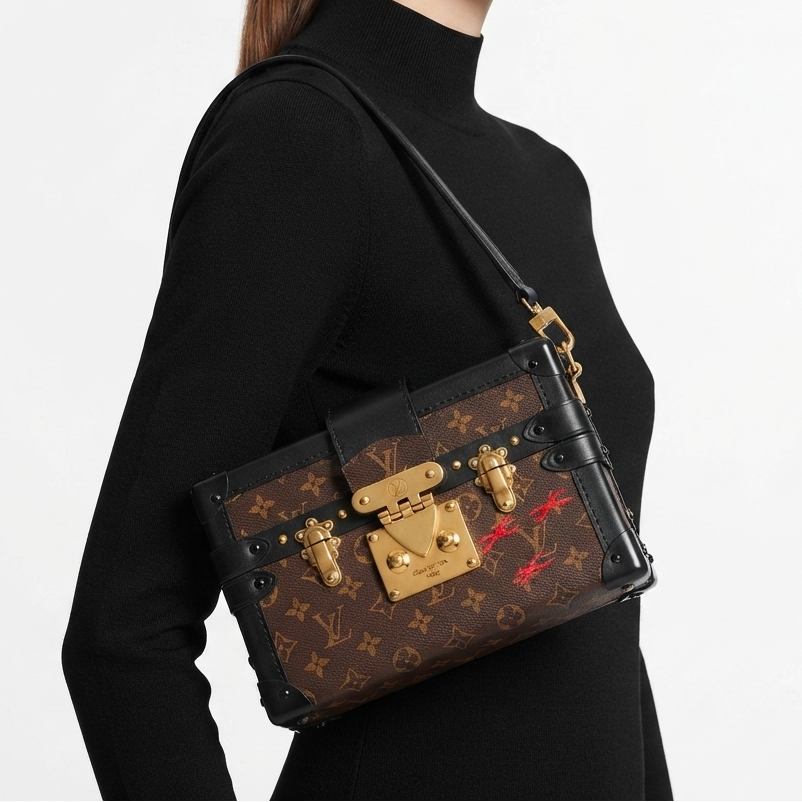 Louis Vuitton Trunk Bag in Monogram Canvas and Leather 👜✨