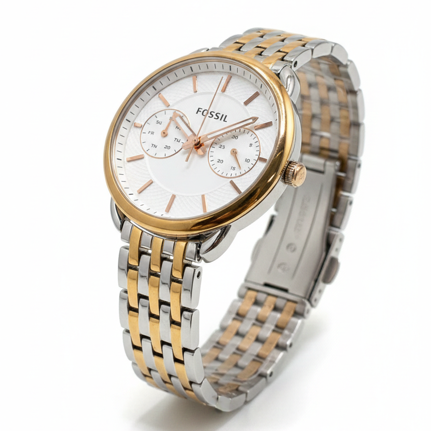 Fossil Multifunction Two-Tone Stainless Steel Women's Watch ✨⌚️⭐