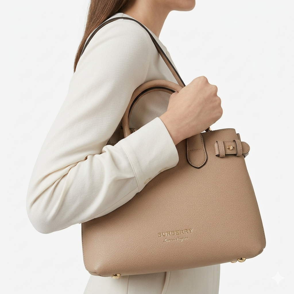 Burberry Beige Bag 👜 Classic Chic 💖