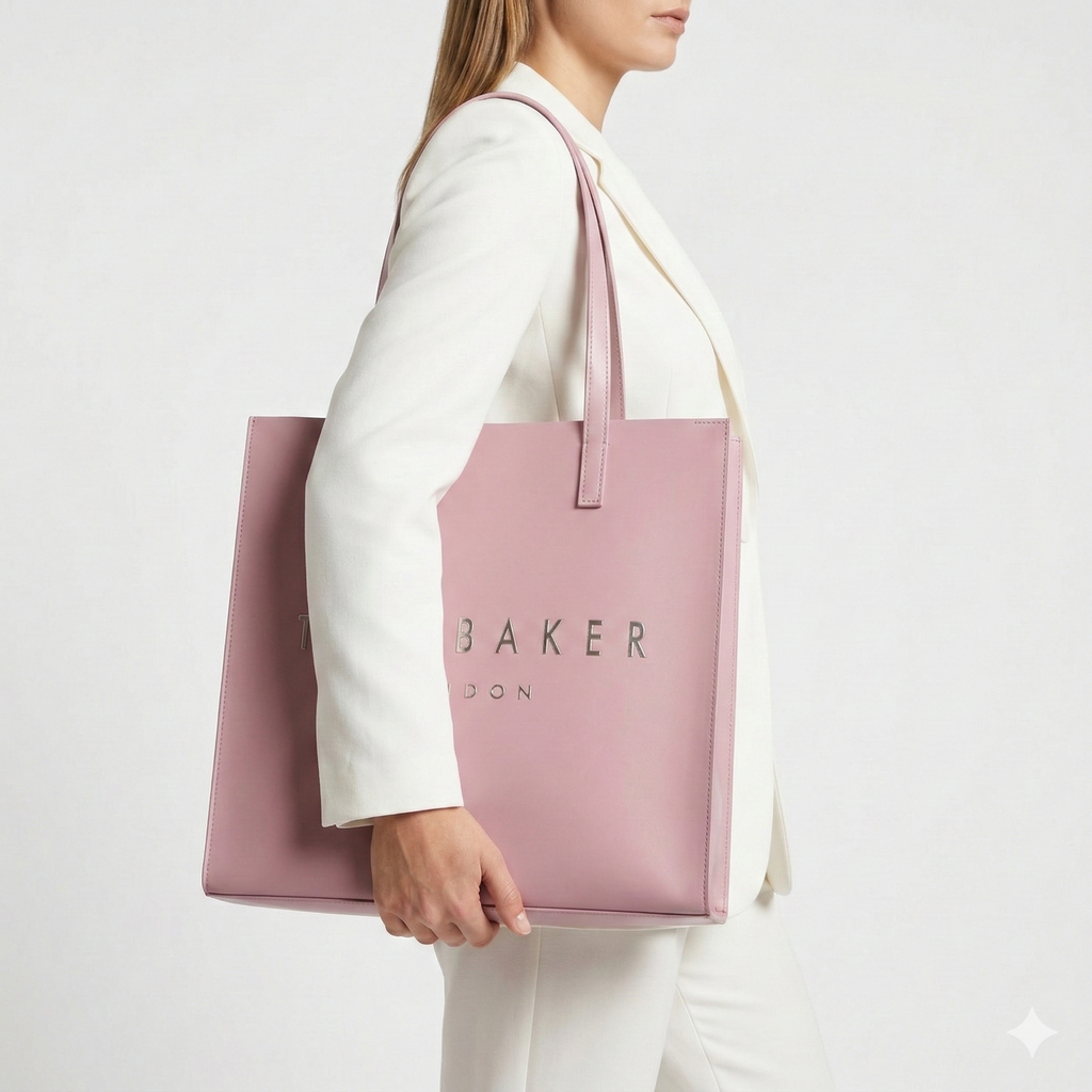 Ted Baker London Pink Square Tote Bag 👜✨🌸