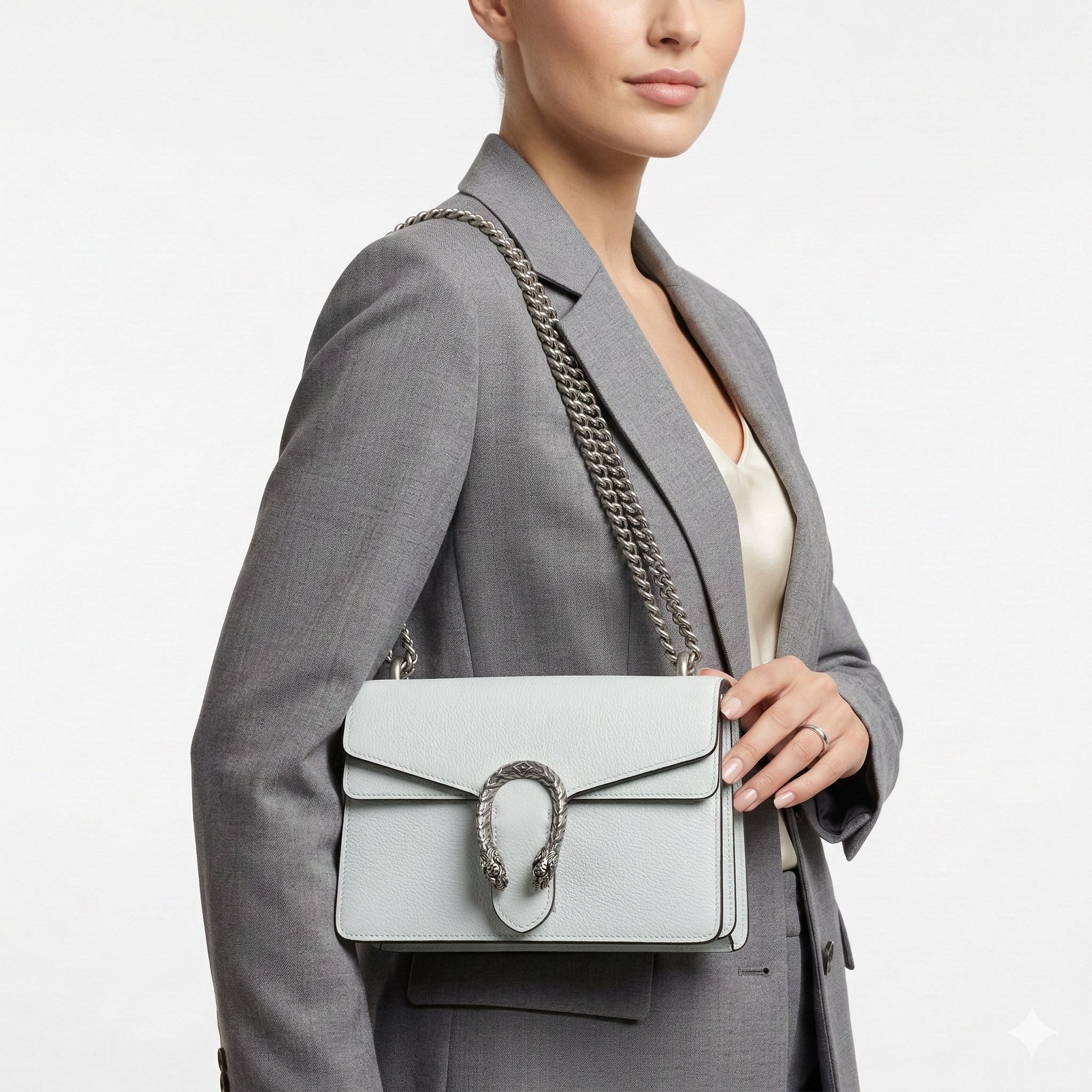 GUCCI: Chic Black, Red, Green & White Bag 👜