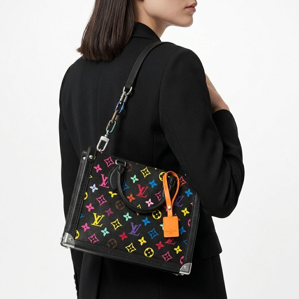 Multicolor Monogram Chic Carryall Handbag