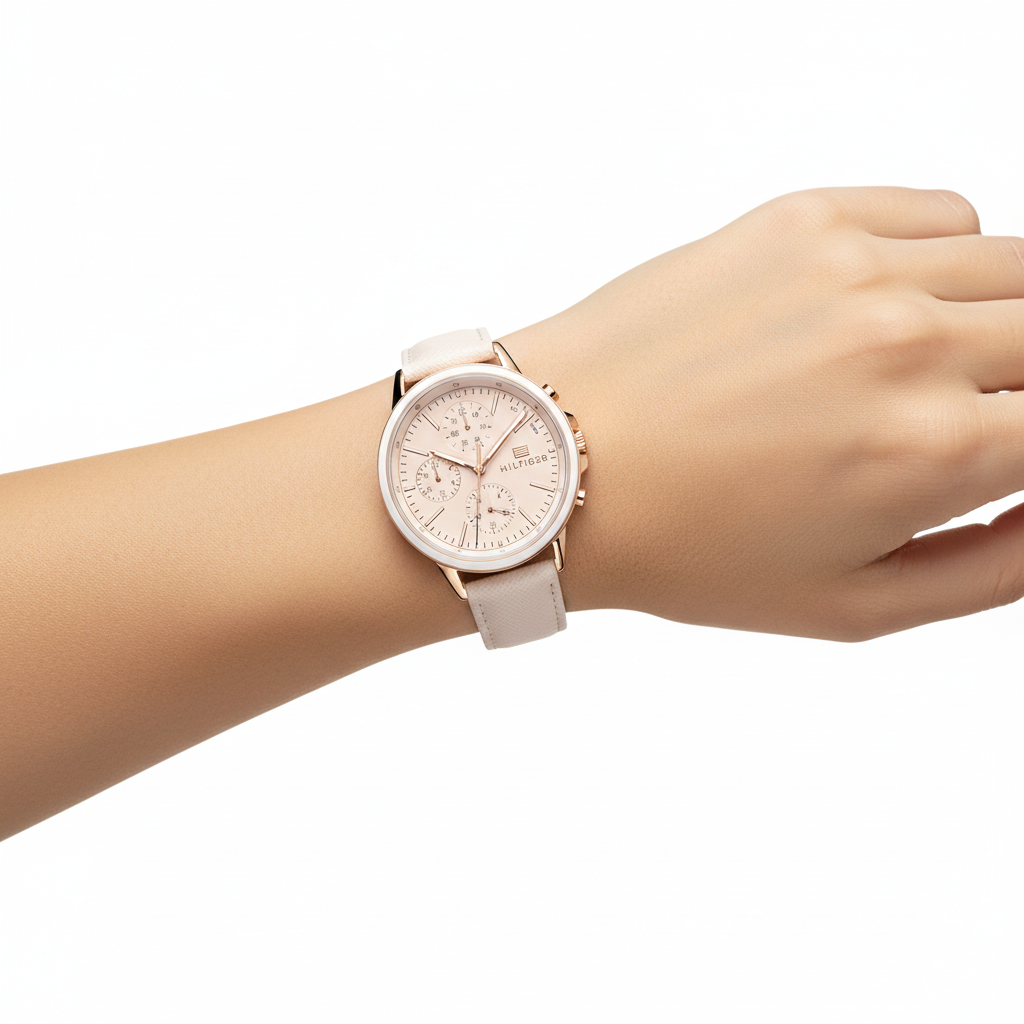 Tommy Hilfiger Rose Gold Multifunction Watch ⌚✨🌹