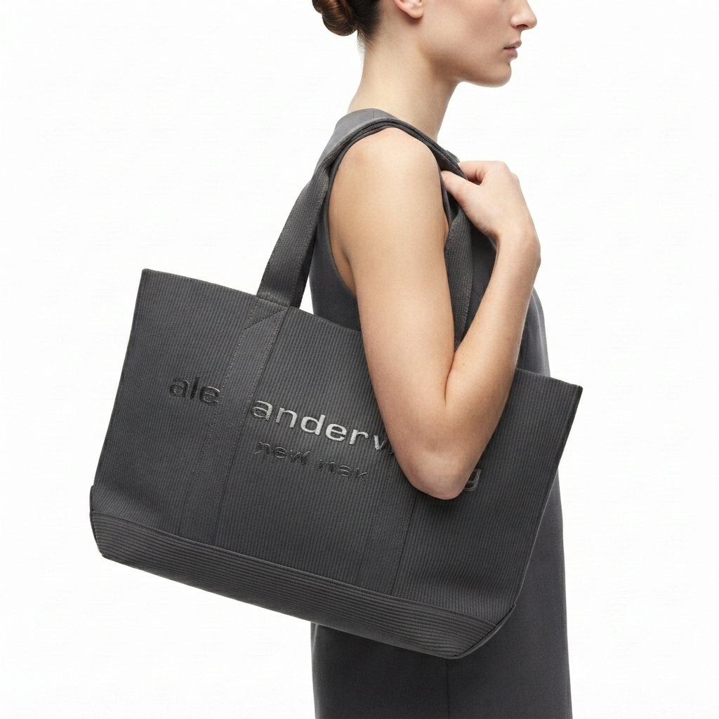 Alexander Wang Ribbed Texture New York Tote Bag