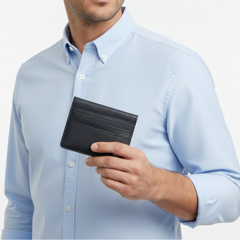 Tommy Hilfiger Leather Bifold Card Holder 💼✨💳