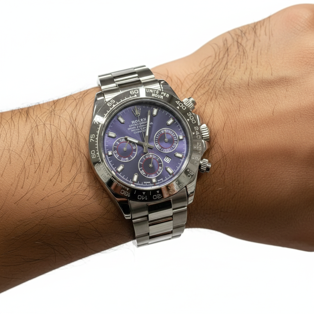 Rolex Cosmograph Daytona Purple Dial Luxury Chronograph ⌚✨🟣
