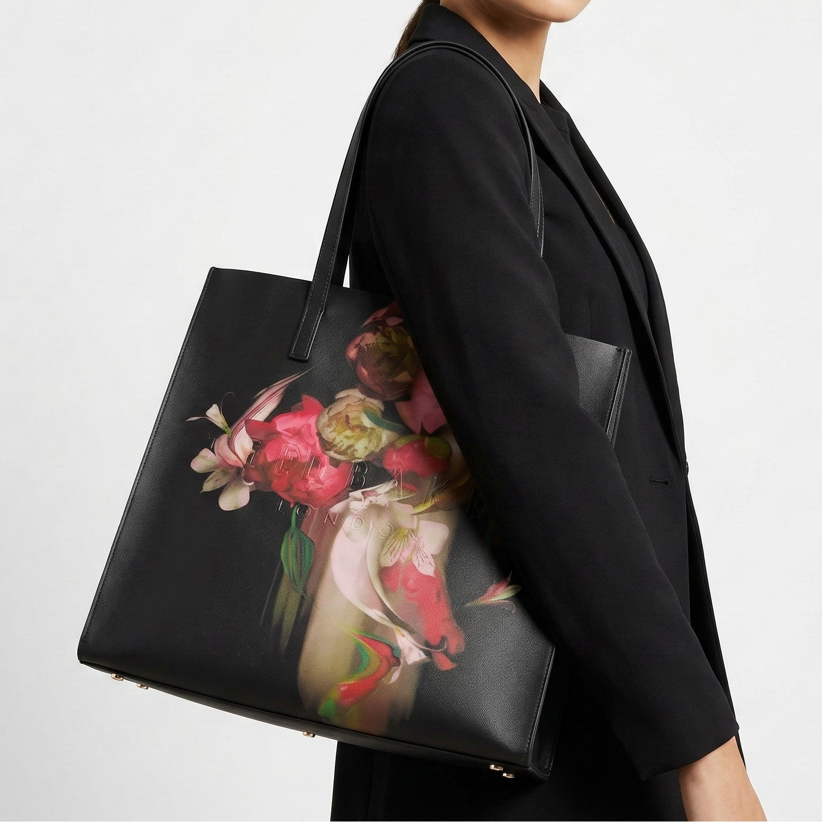 Ted Baker Black & White Tote 🖤🤍 Iconic Style