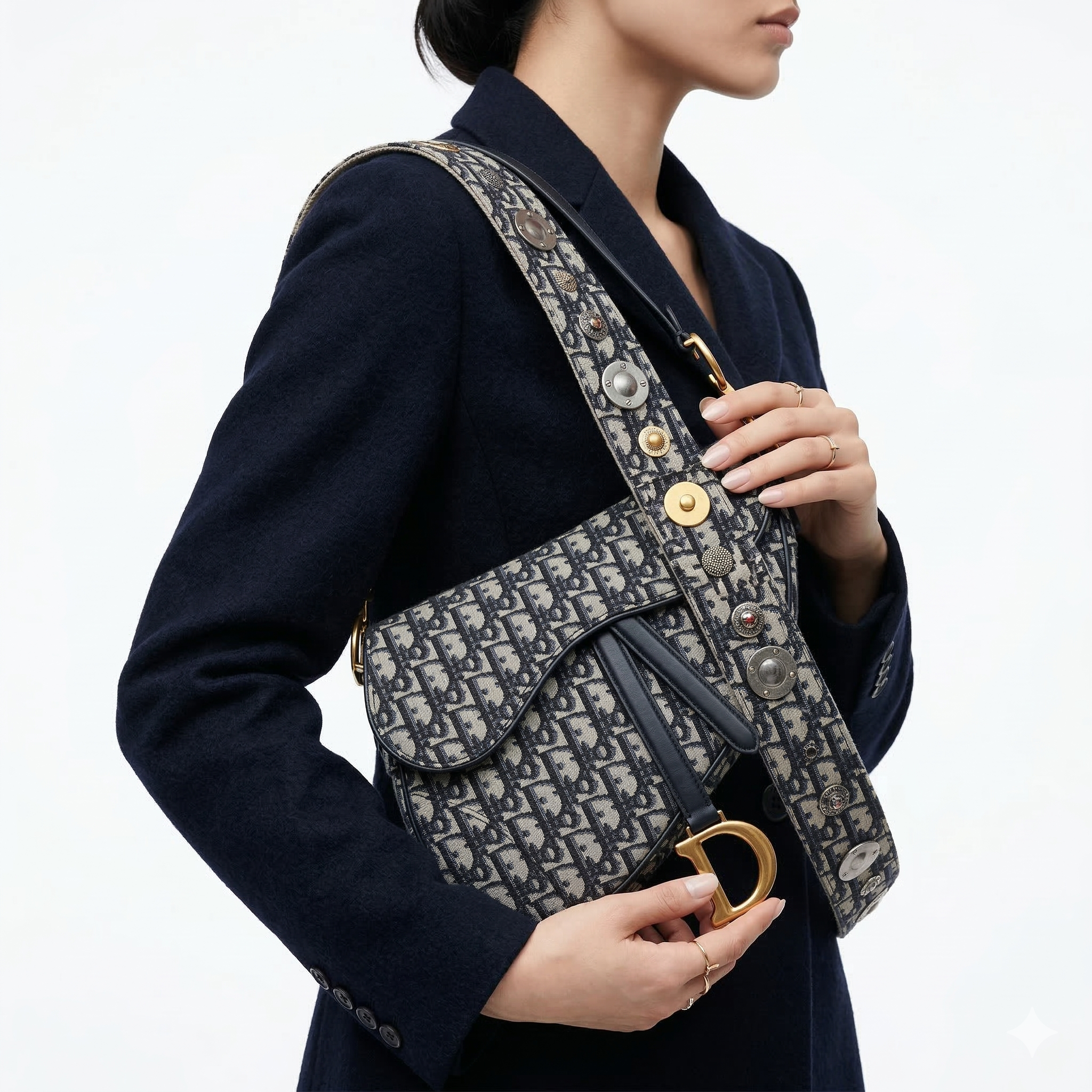 Dior Saddle Bag: Chic Blue Rider 💙🐴