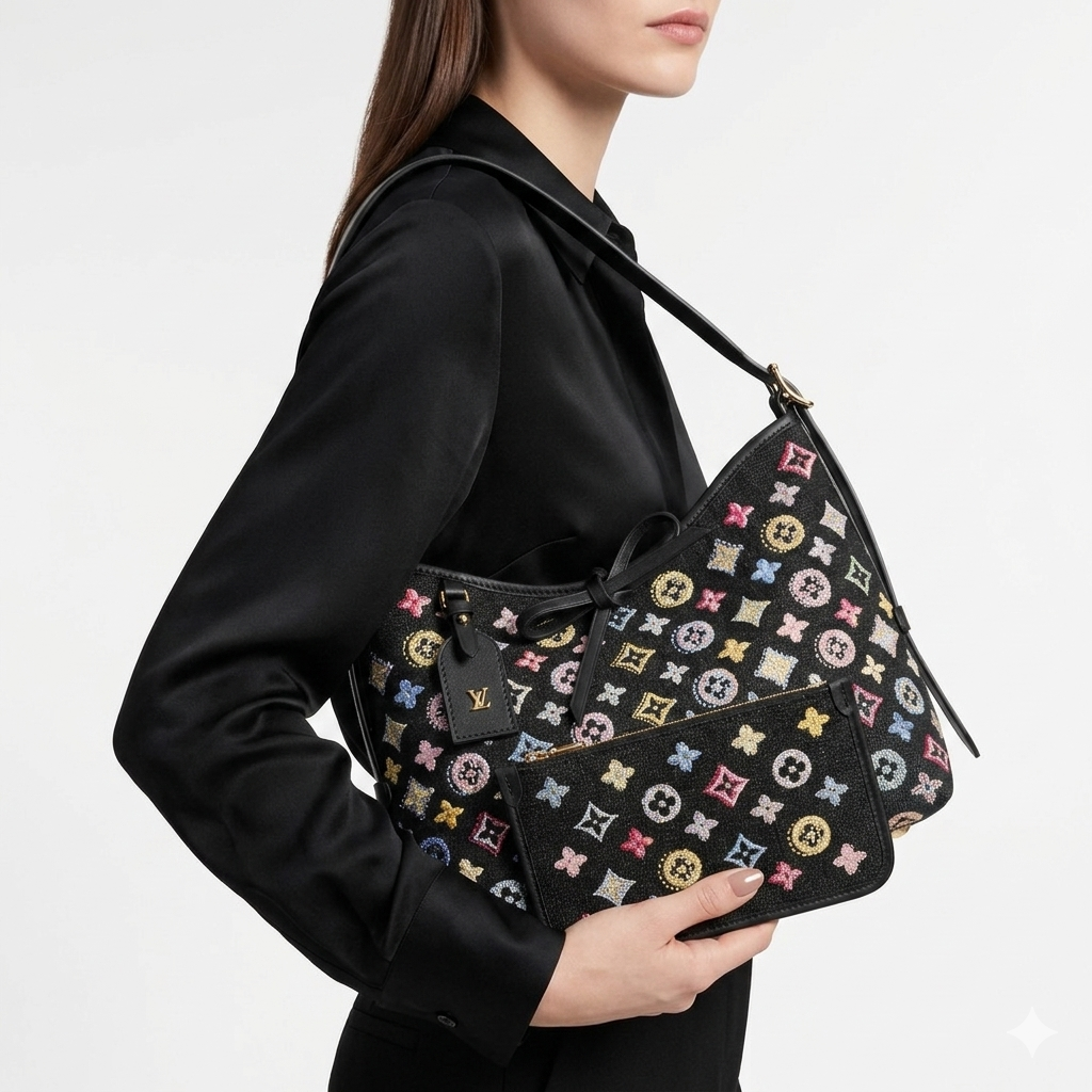 Louis Vuitton Monogram Multicolore Hobo & Pouch Collection ✨👜🌈