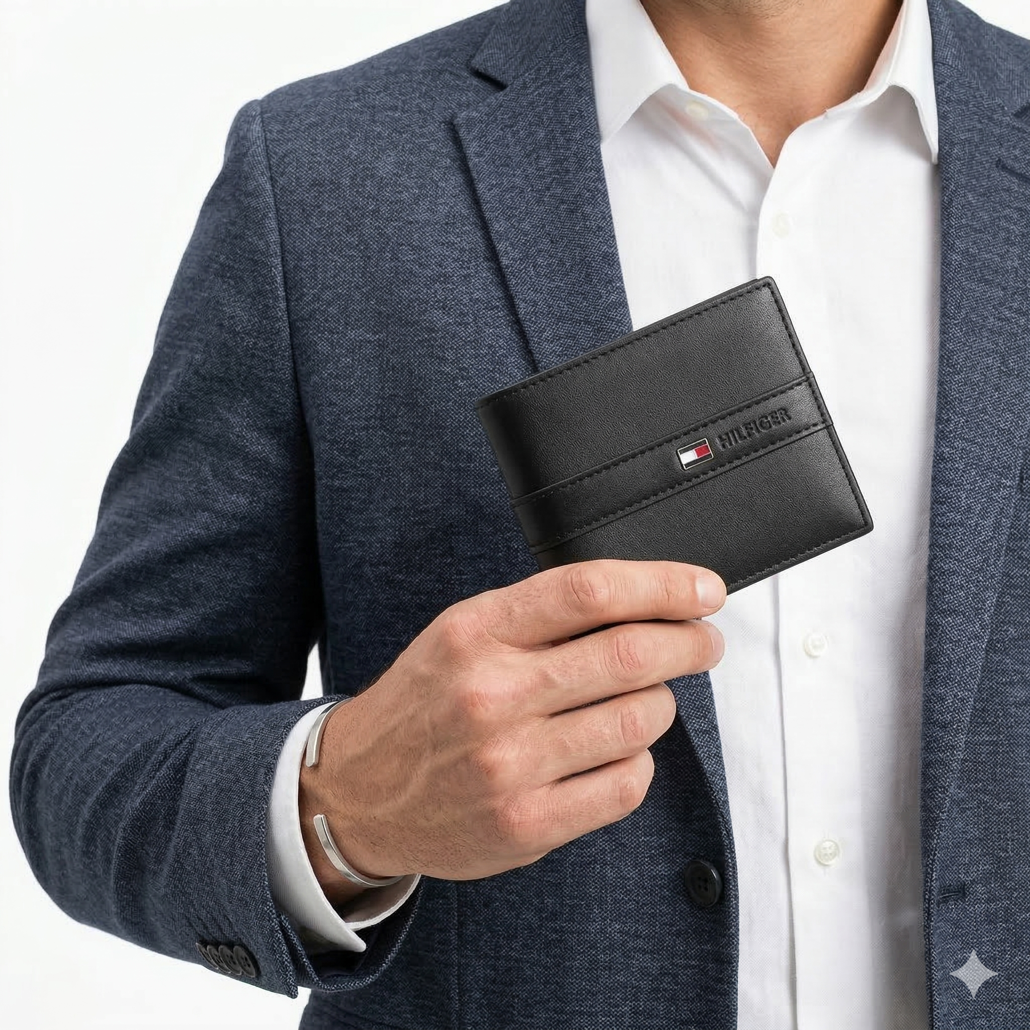 Sleek Black Wallet: Minimalist Style 🖤💼