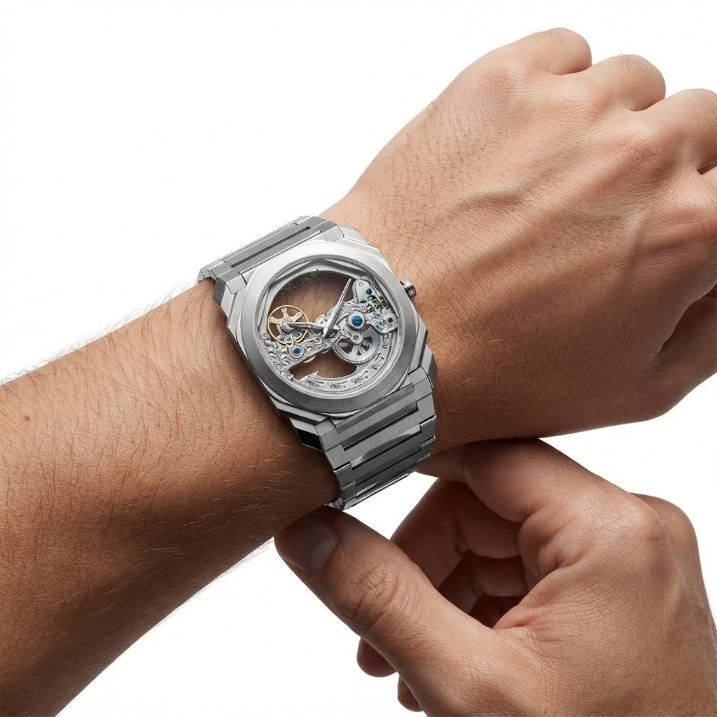 Bvlgari Octo Finissimo Skeleton Stainless Steel Watch