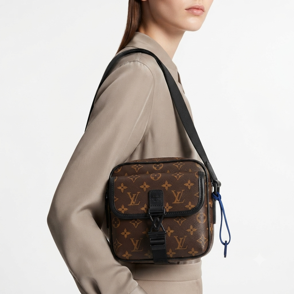 Louis Vuitton Monogram Buckle Crossbody Bag