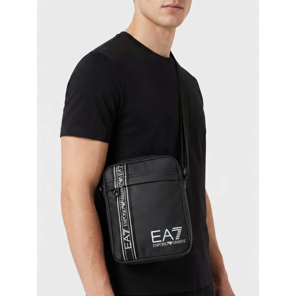 EA7 Emporio Armani Signature Logo Crossbody Bag