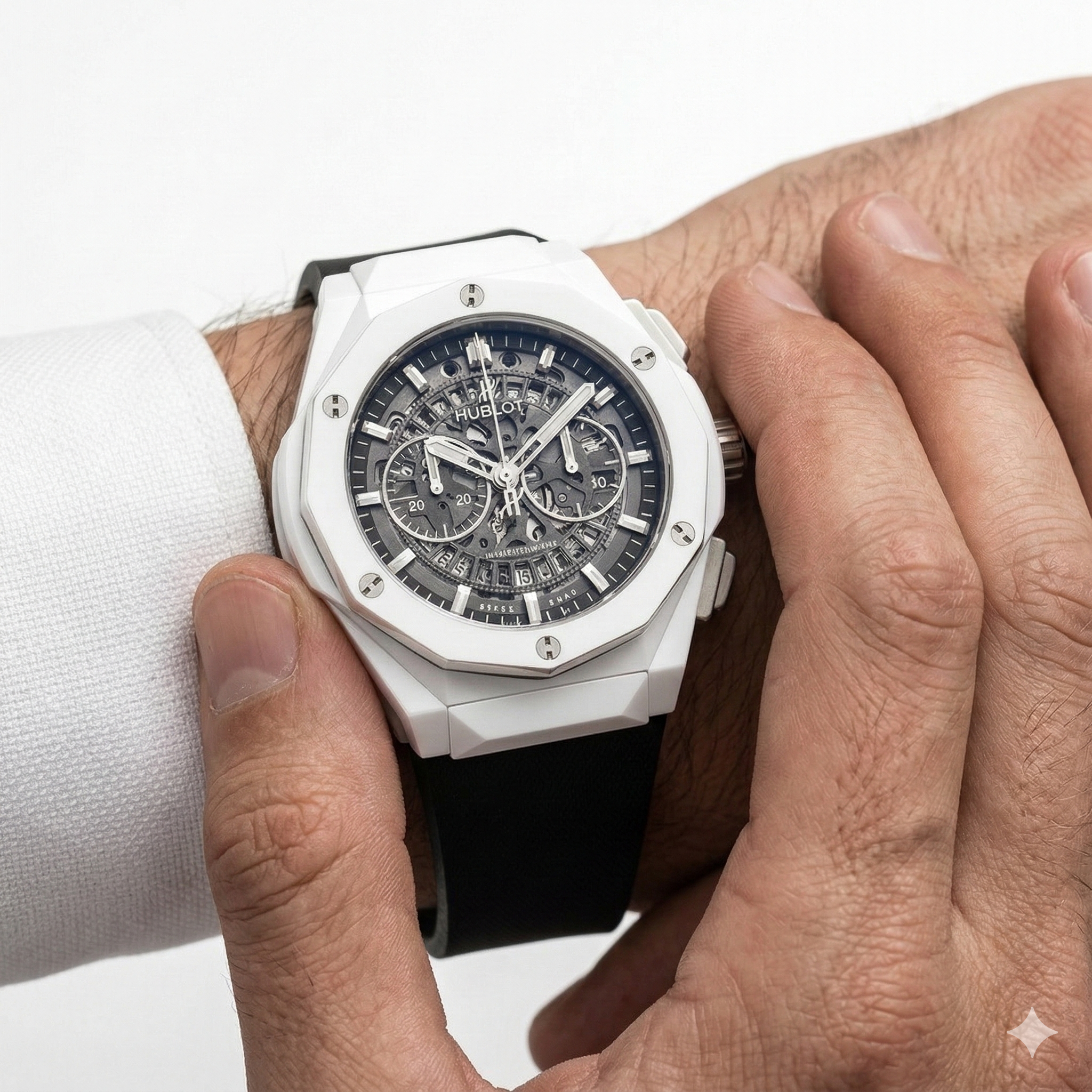 Hublot Swiss Design Japanese Semi-Original Watch ⌚⚫️🩶