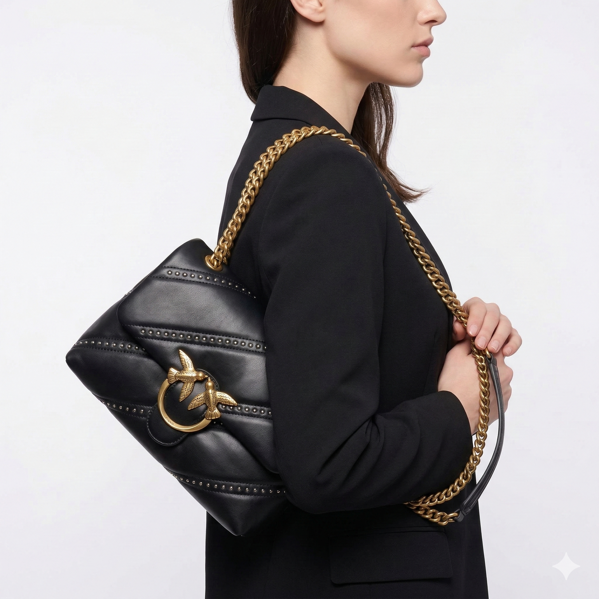 PINKO Black Chic Bag 🖤👜