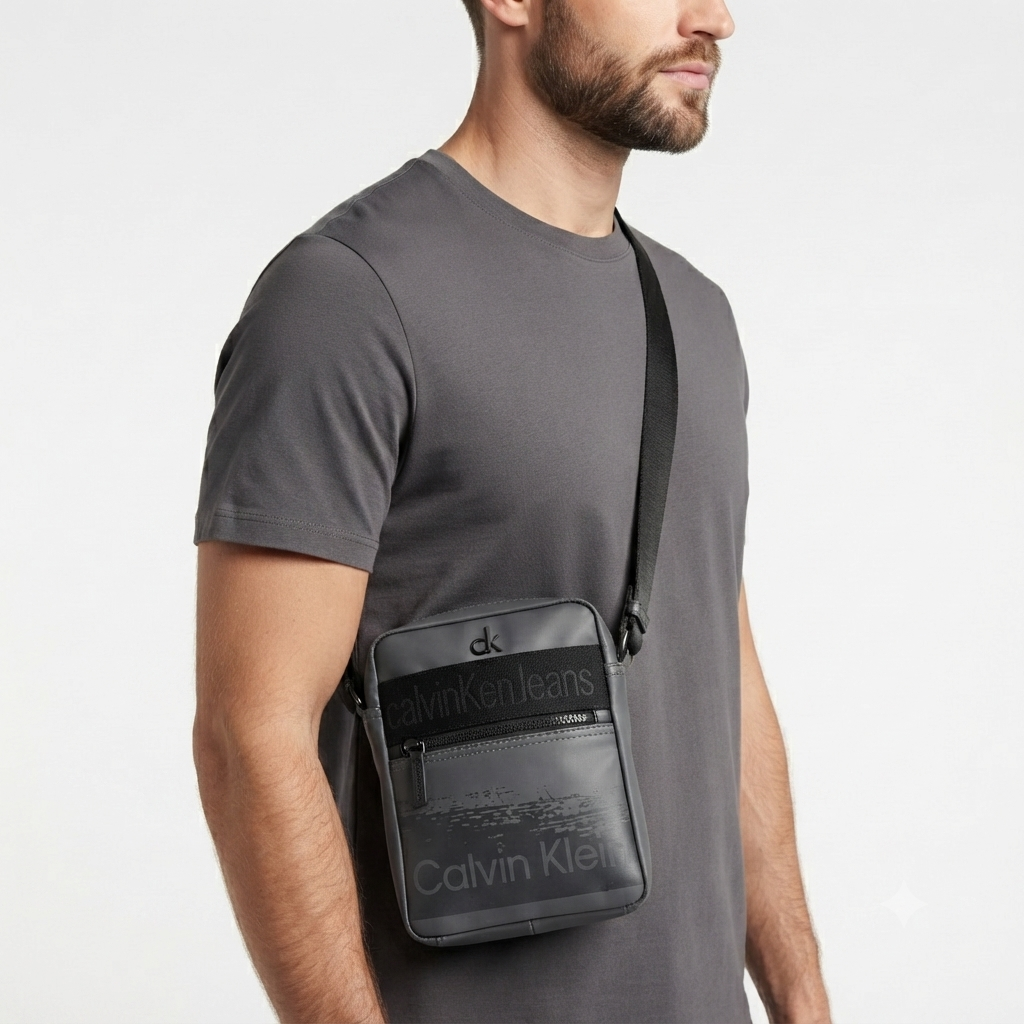 Calvin Klein Jeans Urban Grey Crossbody Bag