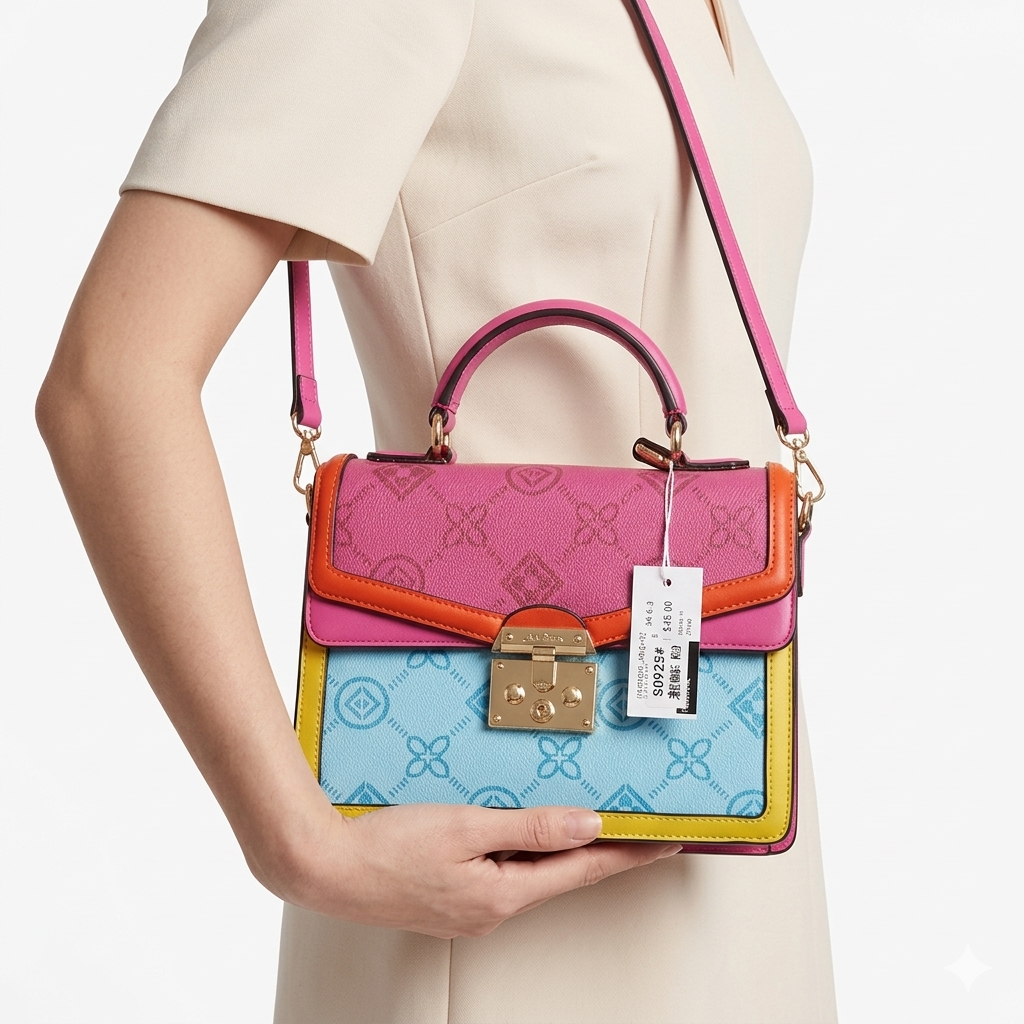 ALDO Mirror Original Bag 🧡💛💙 Pink, Orange, Blue, Yellow