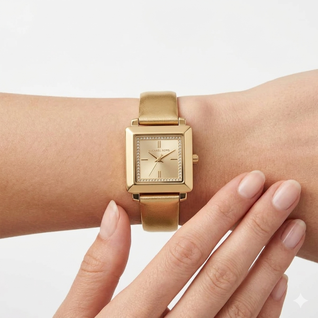 Michael Kors: Gold & Silver Women's Timepiece ⌚✨🪙