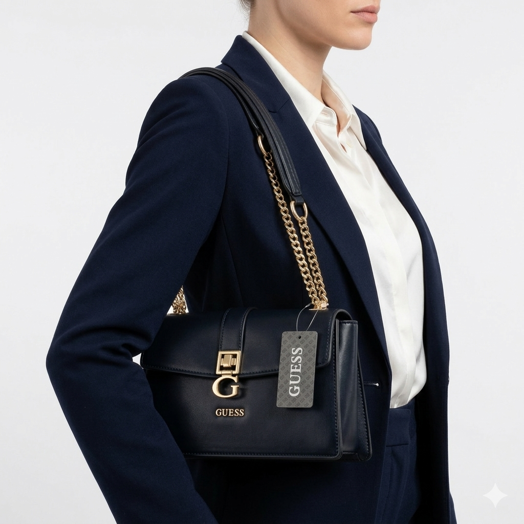 GUESS Chic Carryall 🖤👜 in Black & Brown