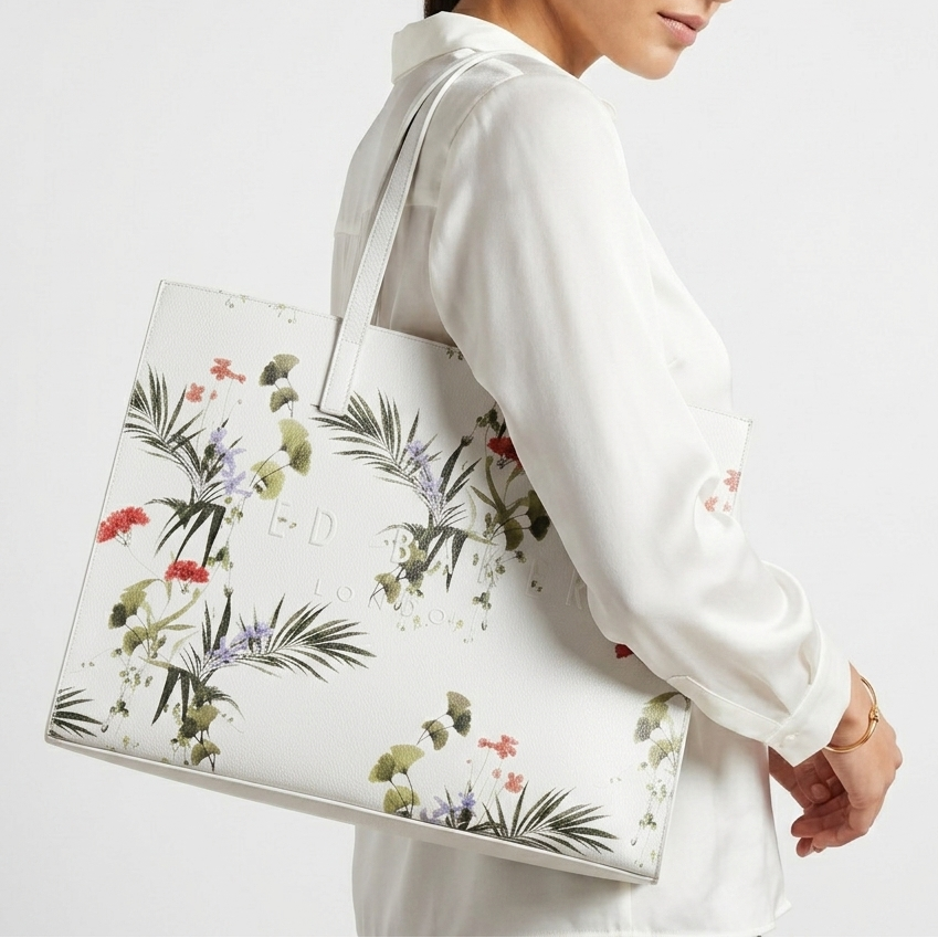 Ted Baker London Floral Print Tote Bag 👜 🌿 🌸