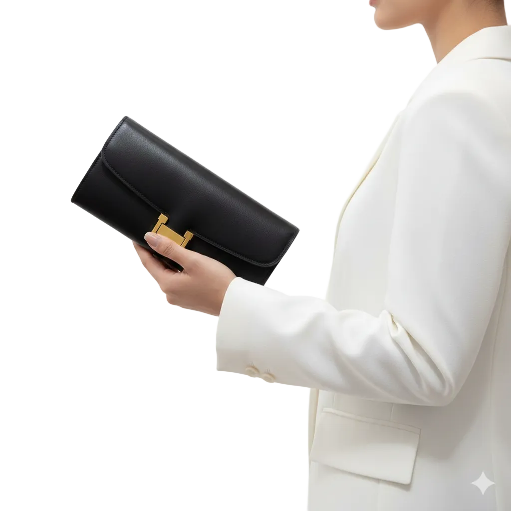 Louie Denin Luxury Leather Accessory Trio Set 💼✨🎁