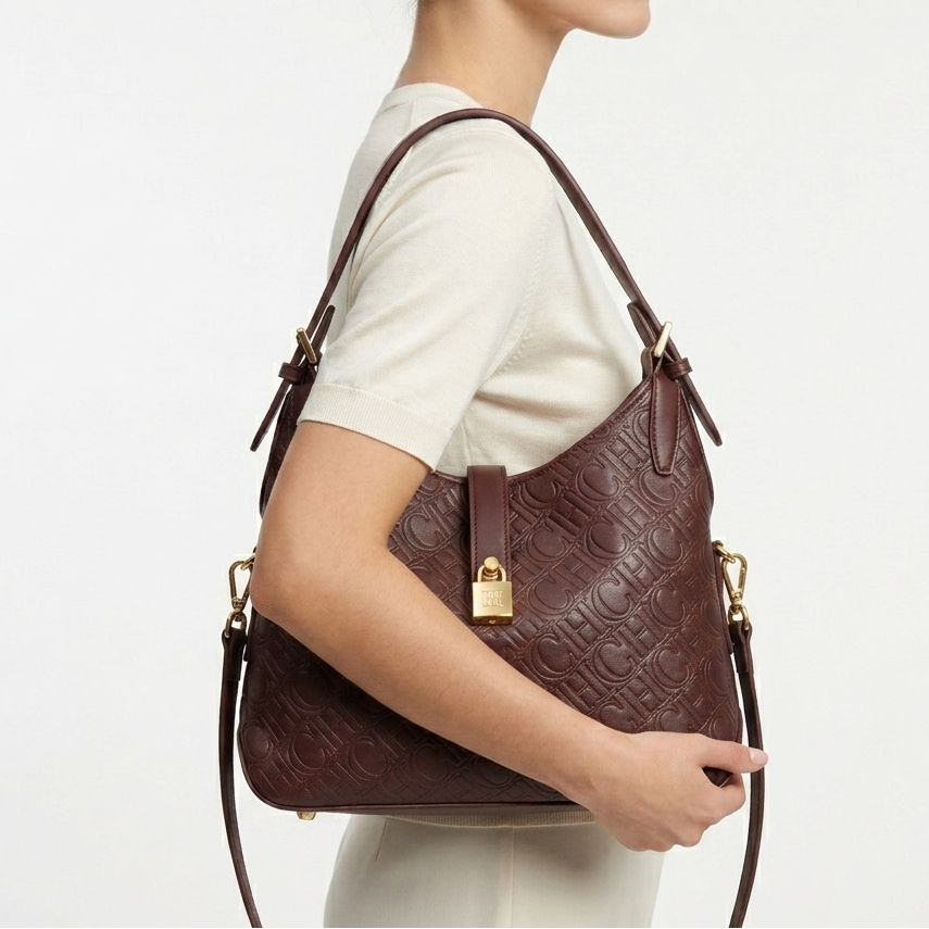 CH Bag: Burgundy Sophistication 👜🍷🖤