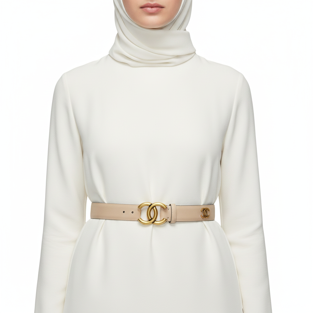 Chanel Signature Buckle Leather Belt 🌟✨👜