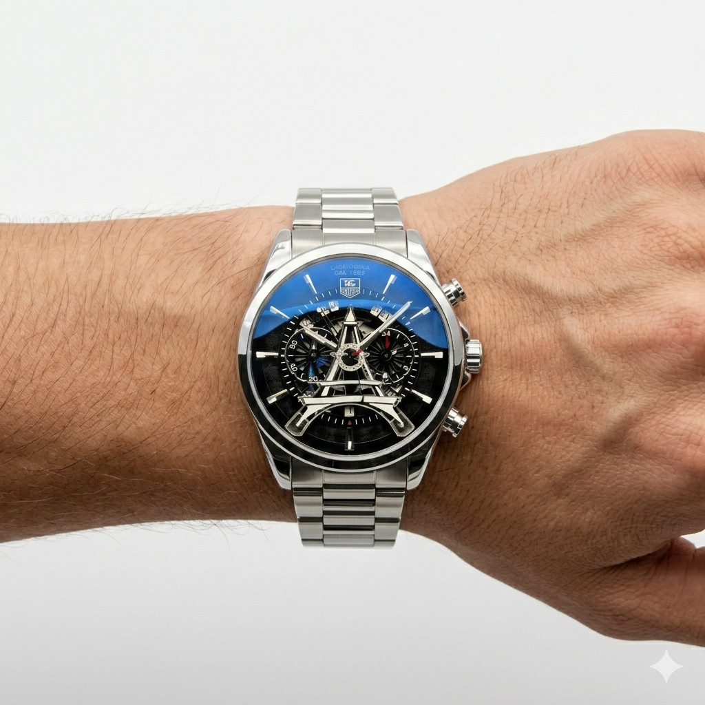 TAG Heuer Carrera Calibre 1887 Eiffel Tower Edition Chronograph 🗼⌚✨