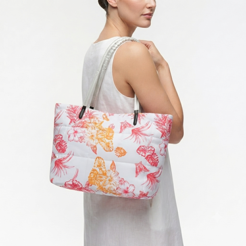 Victoria's Secret Floral Print Tote Bag 🌸🌺👜