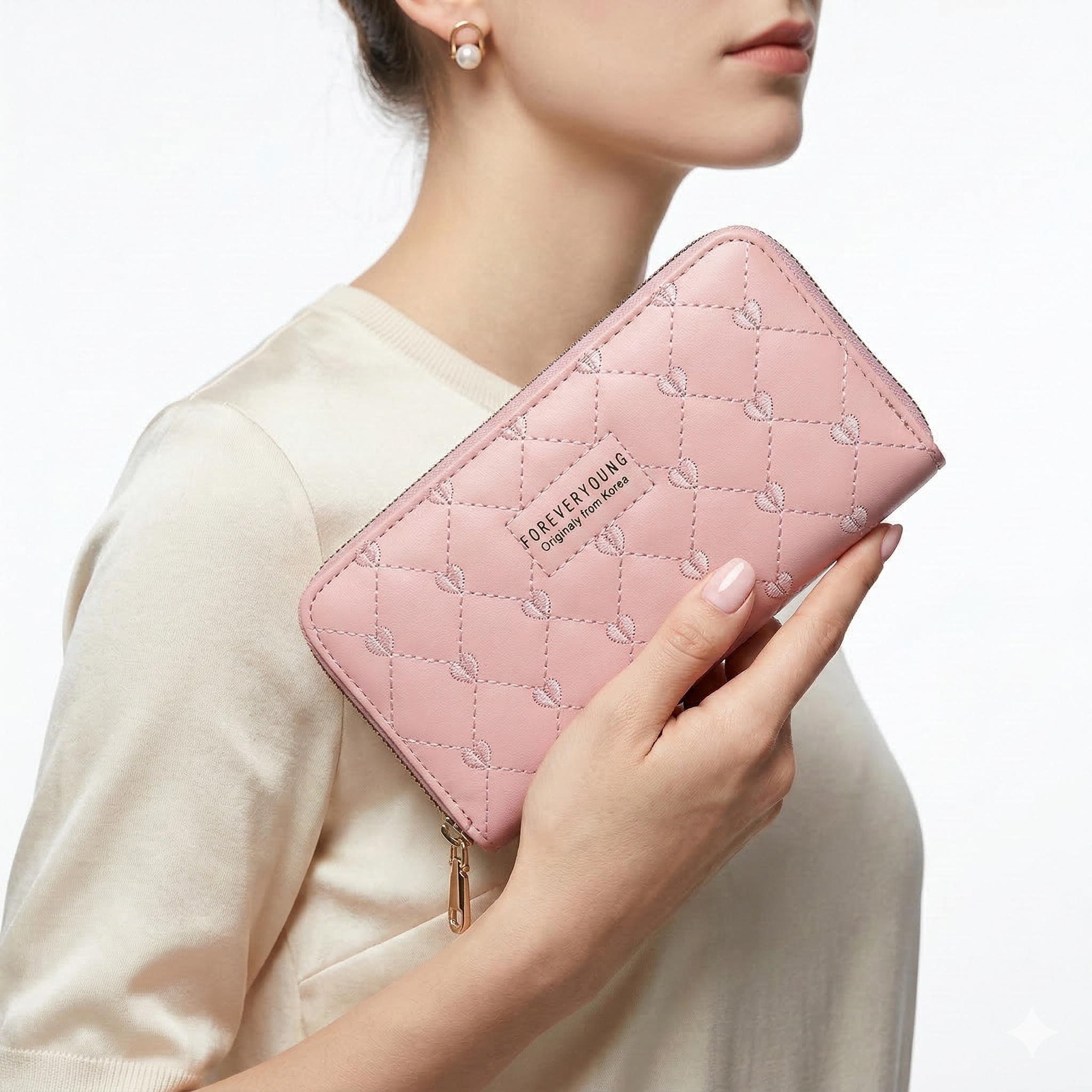 Forever Young Wallet: Pink & Blue Pastel Dreams 💖💙