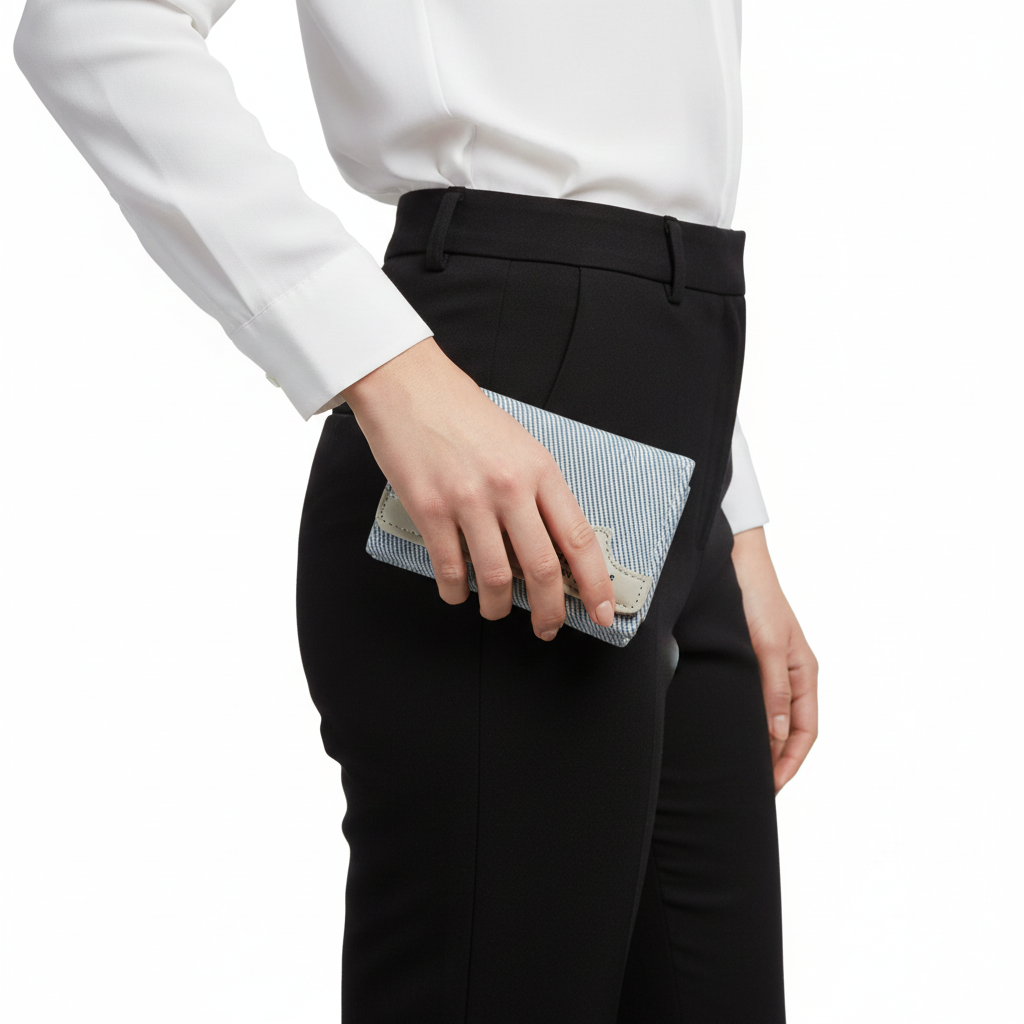 Forever Sunshine Eastern Star Striped Tri-Fold Wallet 🌟👜✨