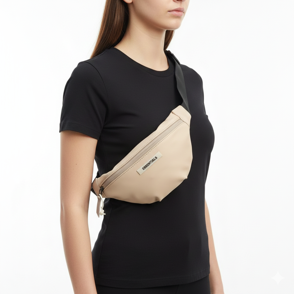 Fear of God Essentials Sling Bag in Taupe 👜✨🏷️