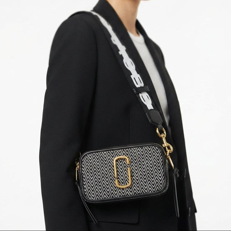 Marc Jacobs Snapshot Camera Bag with Gold Hardware