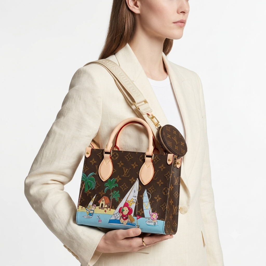 Louis Vuitton Carnival Monogram Canvas Bag with Coin Pouch 🎡👜✨