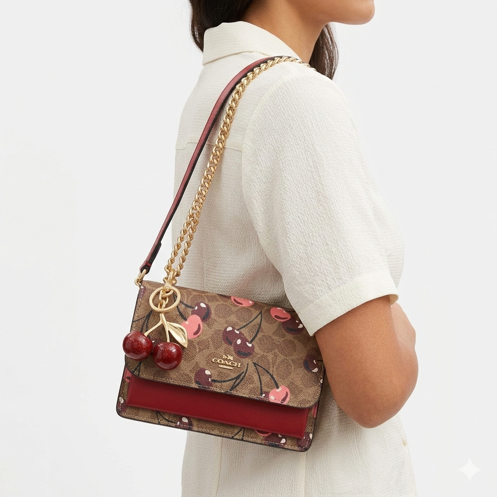 COACH Brown Leather Crossbody Bag 👜🤎