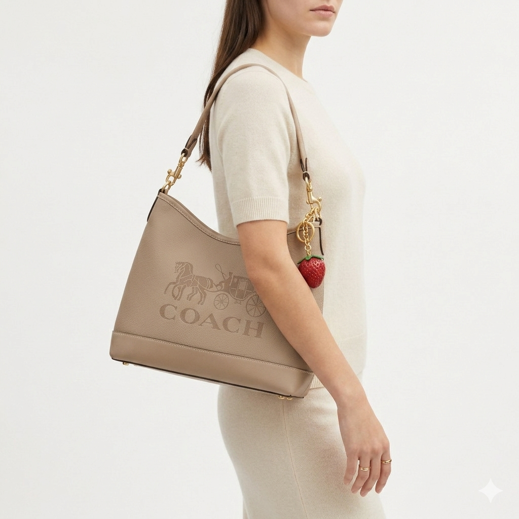 Coach Mirror Original A One Beige Duck Embroidered Bag 🦆👜🥇