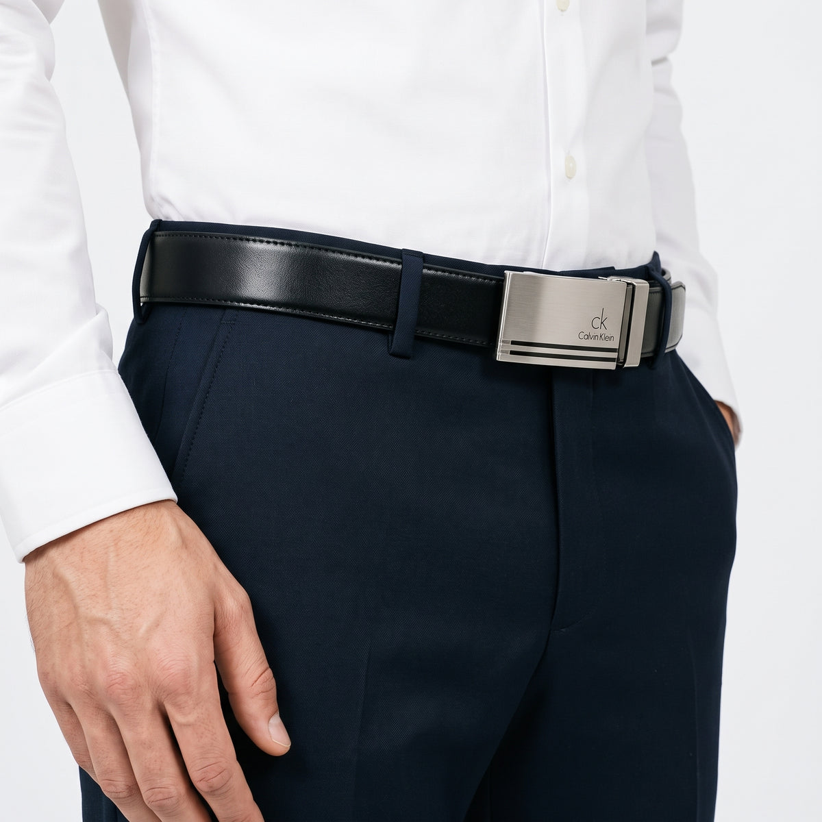 Calvin Klein Mirror Original Signature Black Belt