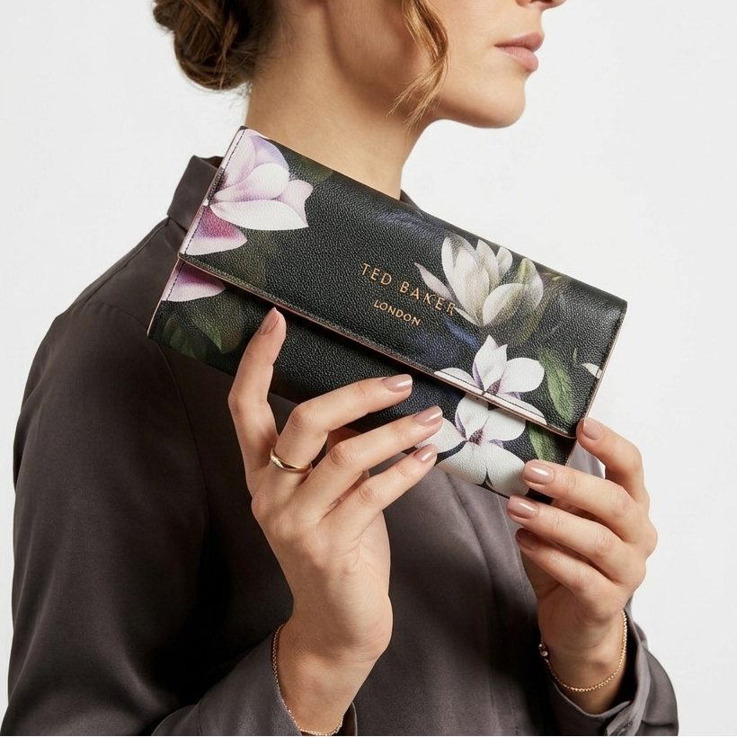 Ted Baker Multi-Task Pouch 💖🖤 Passport & Money Wallet