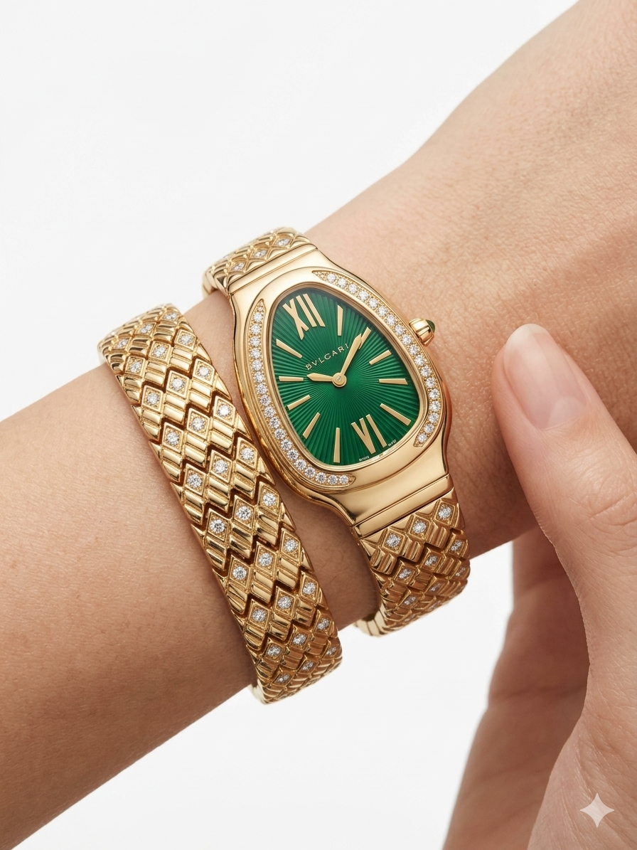 Bvlgari Women's Stainless Steel Watch ⌚🌟💎