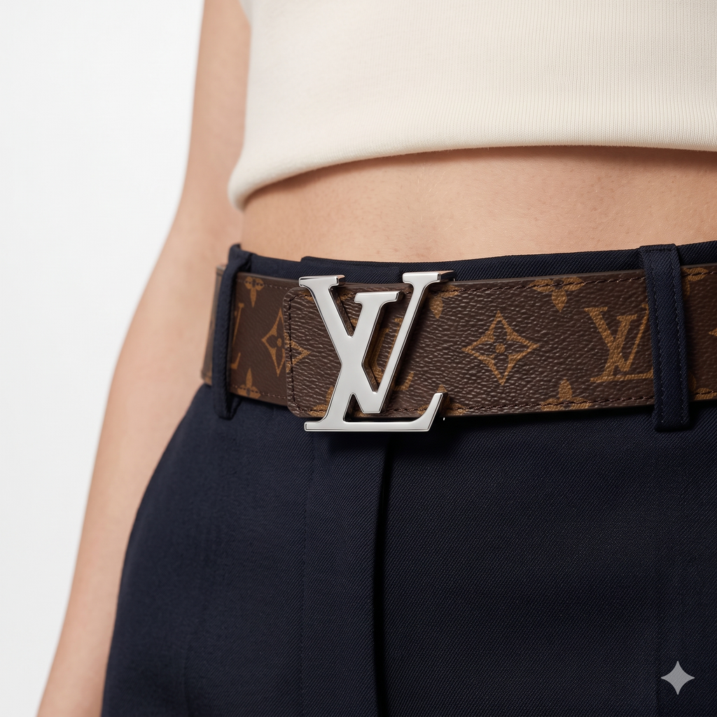Louis Vuitton Monogram Belt Set with Interchangeable Buckles 🤎✨
