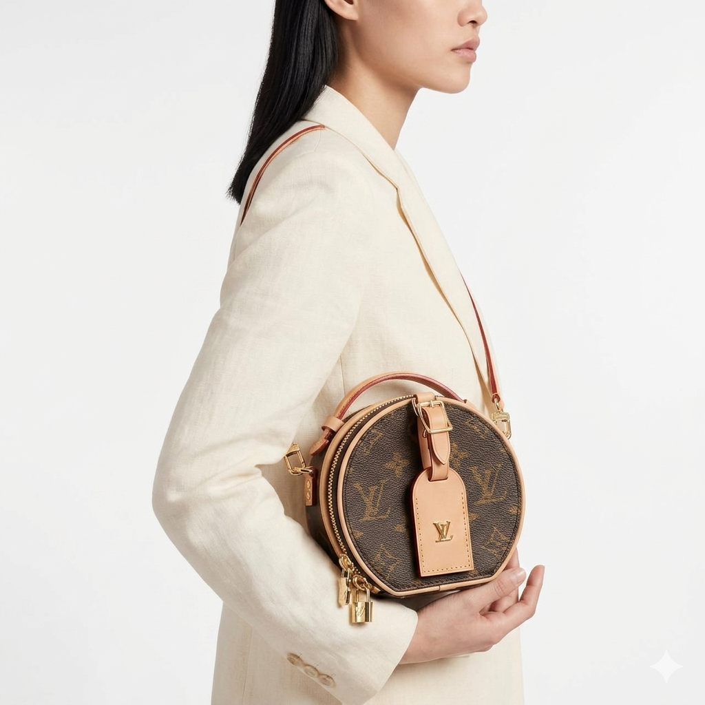 Louis Vuitton Monogram Boite Chapeau Mini 👜✨🤎